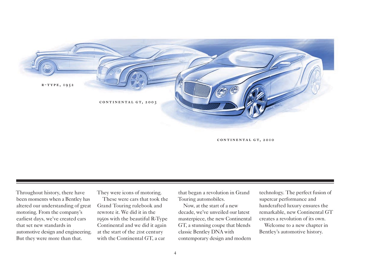 2012 Bentley Continental GT Brochure Page 30